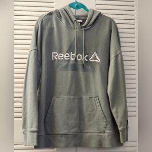 Reebok Women's Sage Green Hoodie - XL